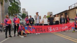 110.3.20自行車環島聯屬活動:籲請行政院加速完成專技國考新增室內設計師類科